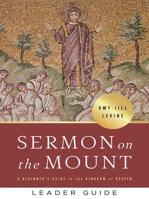 cover image of Sermon on the Mount Leader Guide